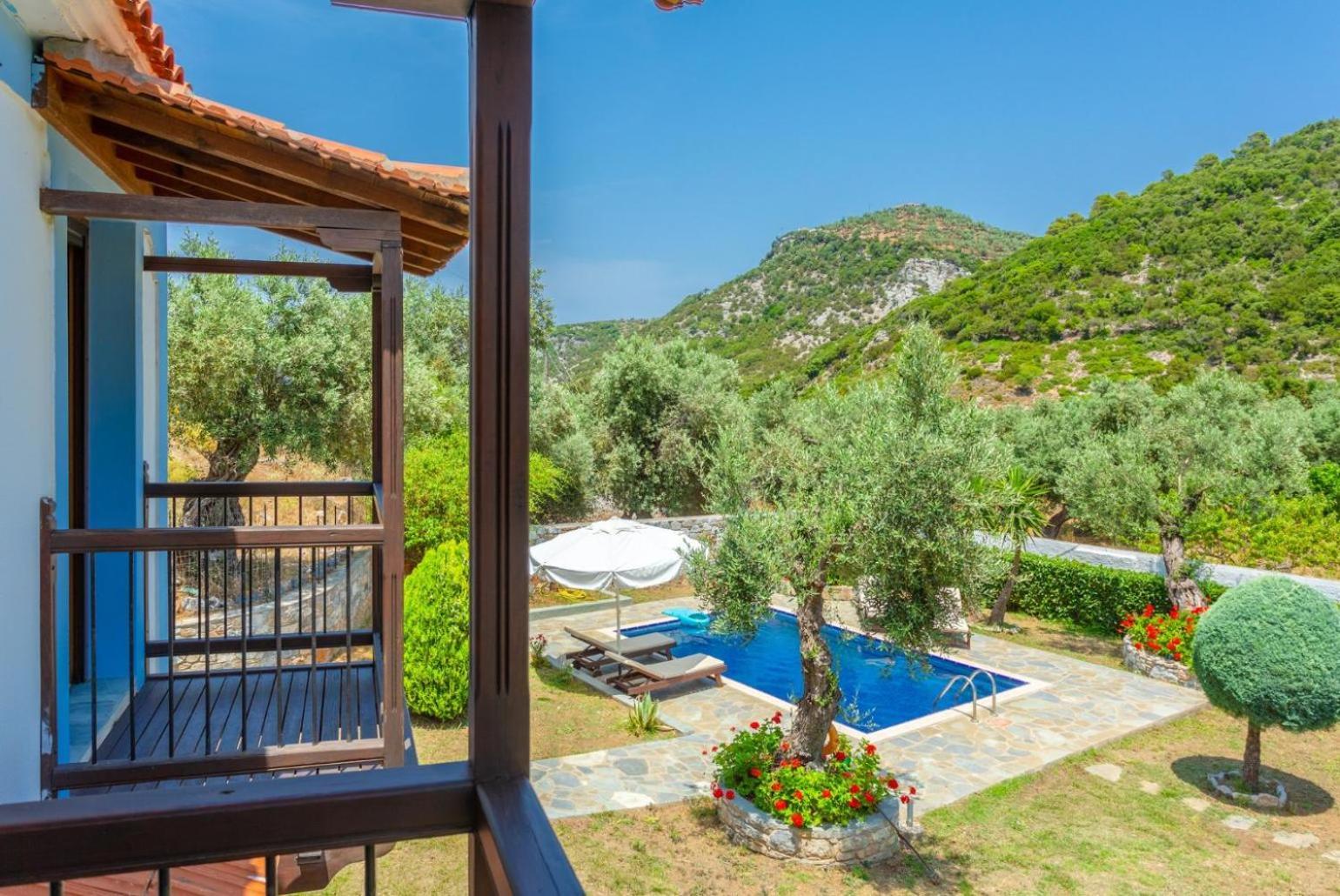 Villa Glysteri Panormos  Bagian luar foto