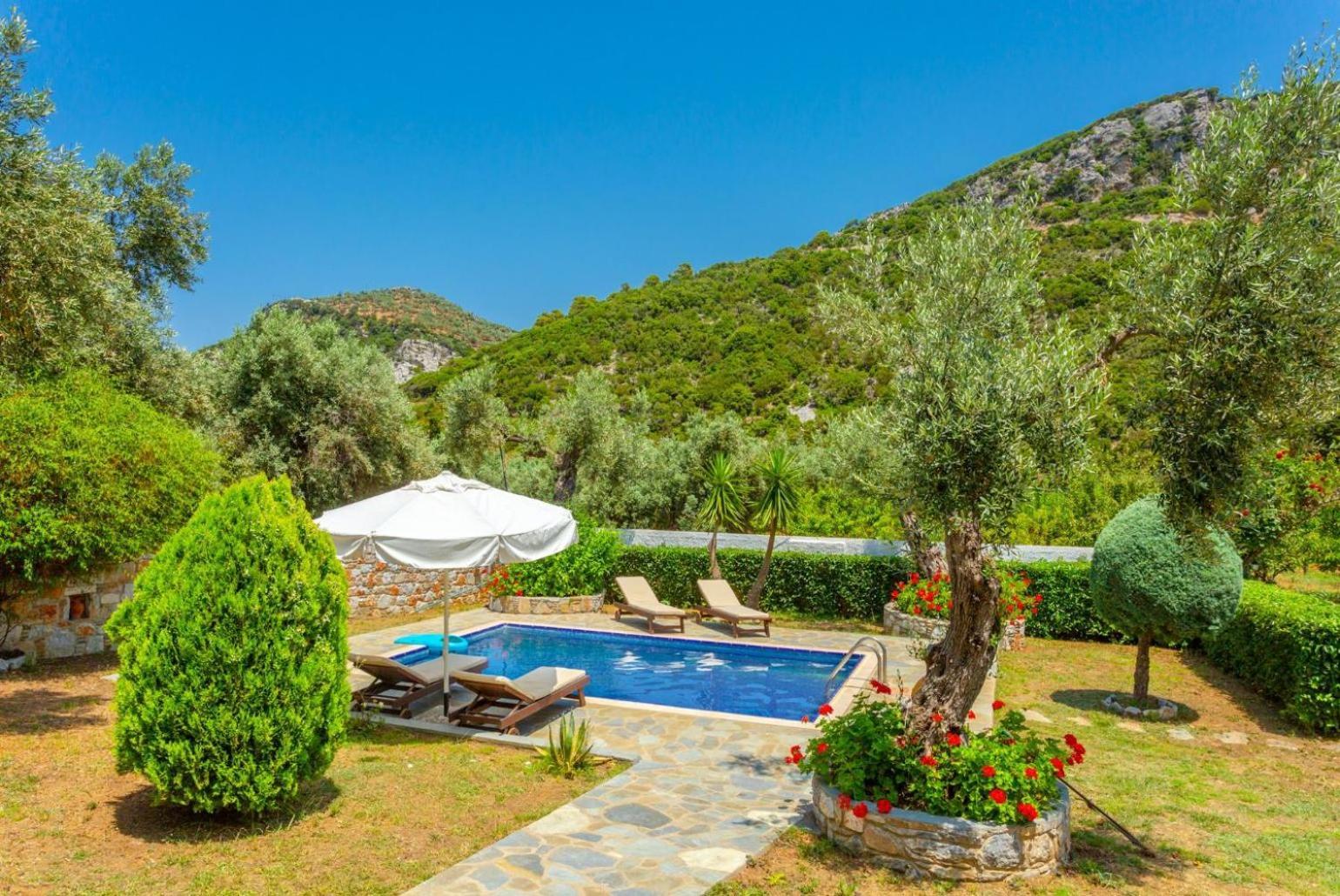 Villa Glysteri Panormos  Bagian luar foto